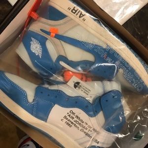 NRG Jordan 1/Nike/Off White. Size 9, with box!